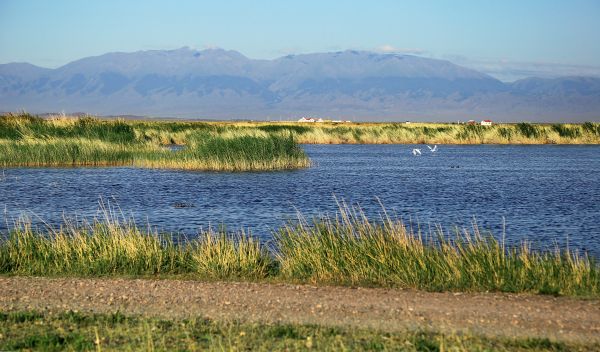 Uvs-See in der Provinz Uvs