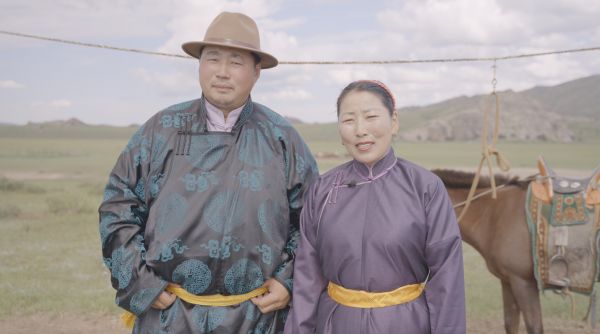 Room with a View - Übernachtung bei einer Nomaden Familie in der Gast Jurte