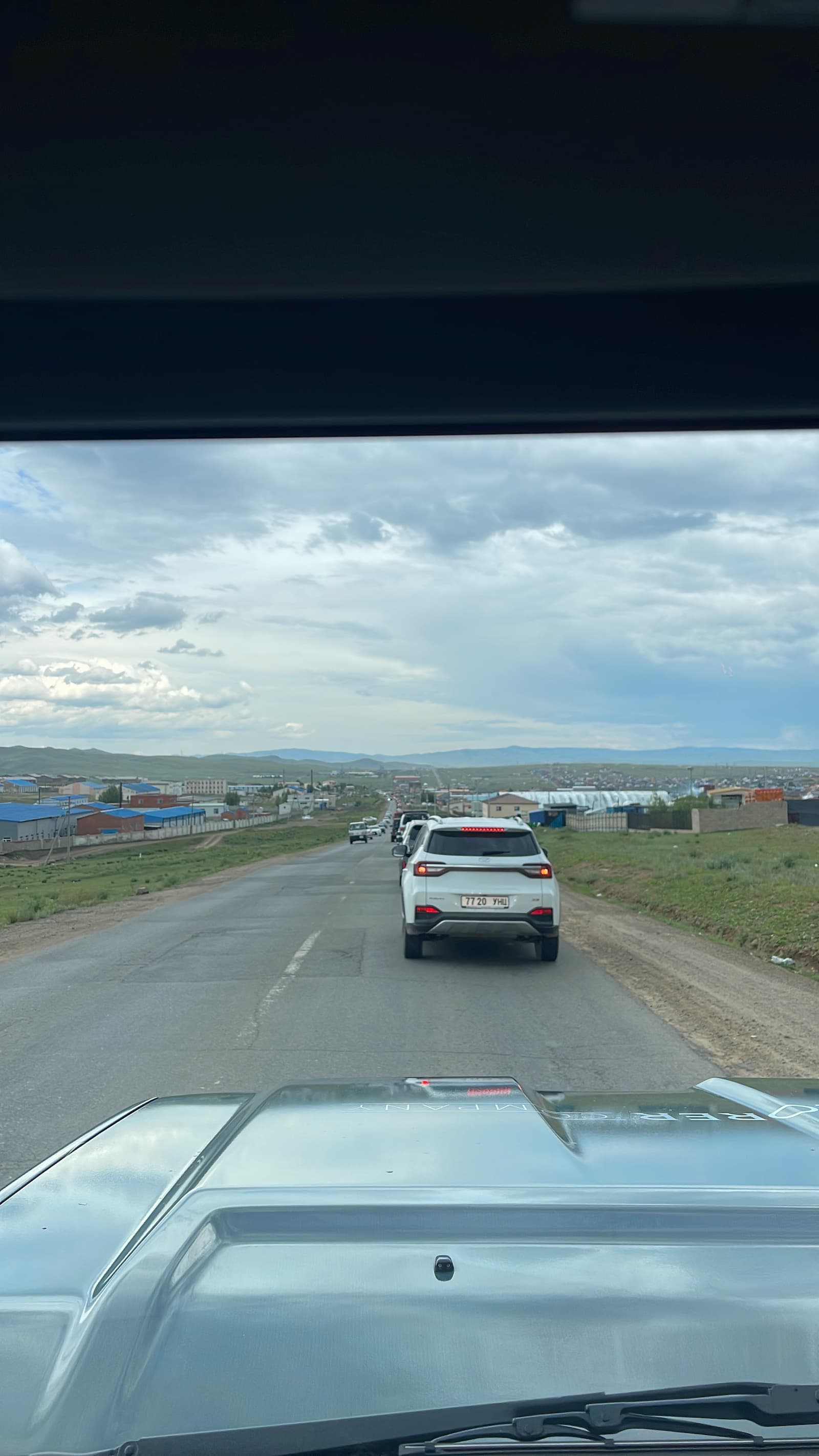 Driving in Mongolia