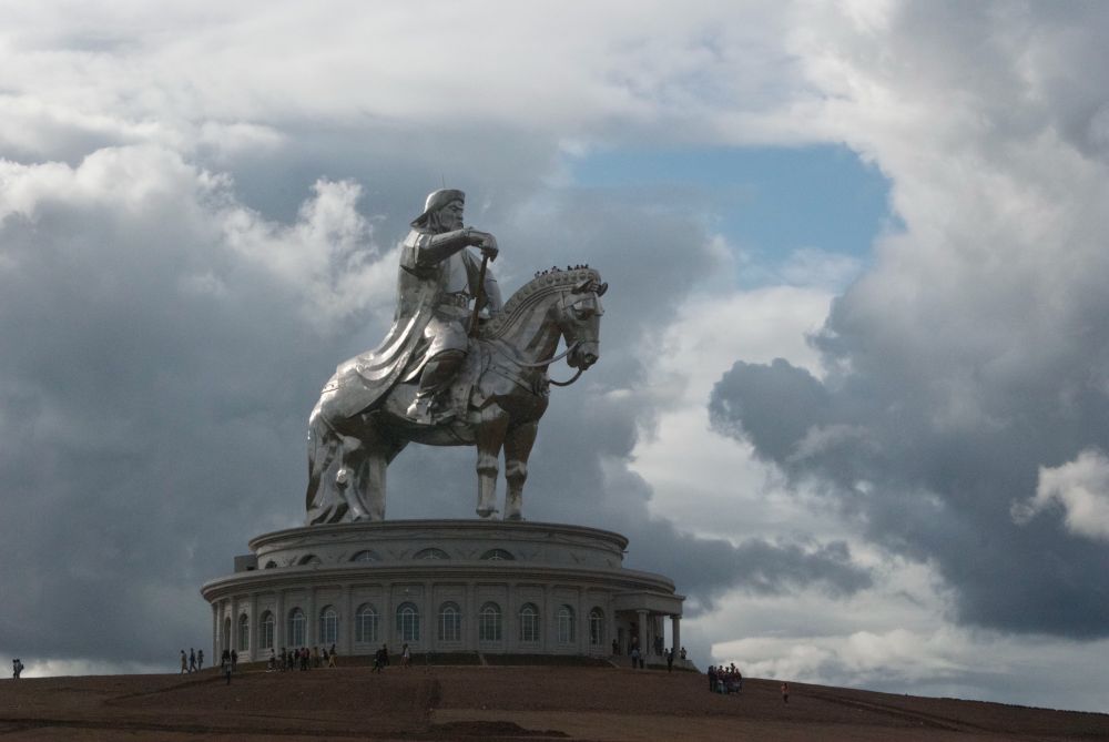 Genghis Khan equestrian statue