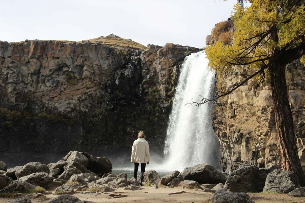 Orkhon Waterfall