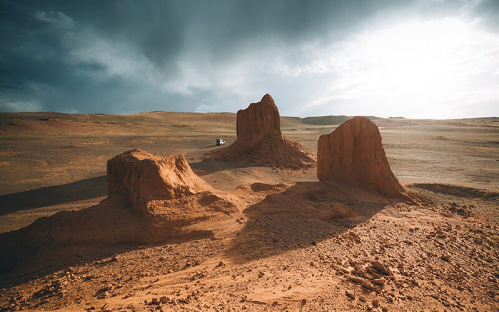 Flaming Cliffs Gobi Wüste