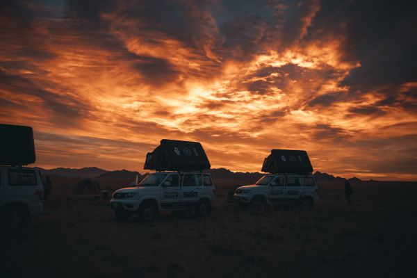Ruins of Kherlen Bars in Dornod