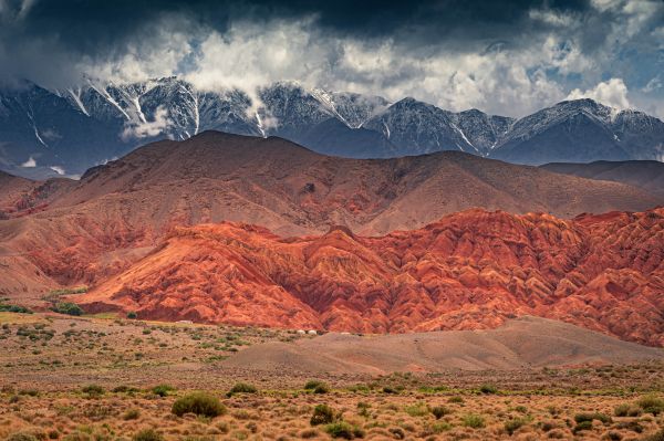 Burkhan Buudai Mountain in Gobi Altai