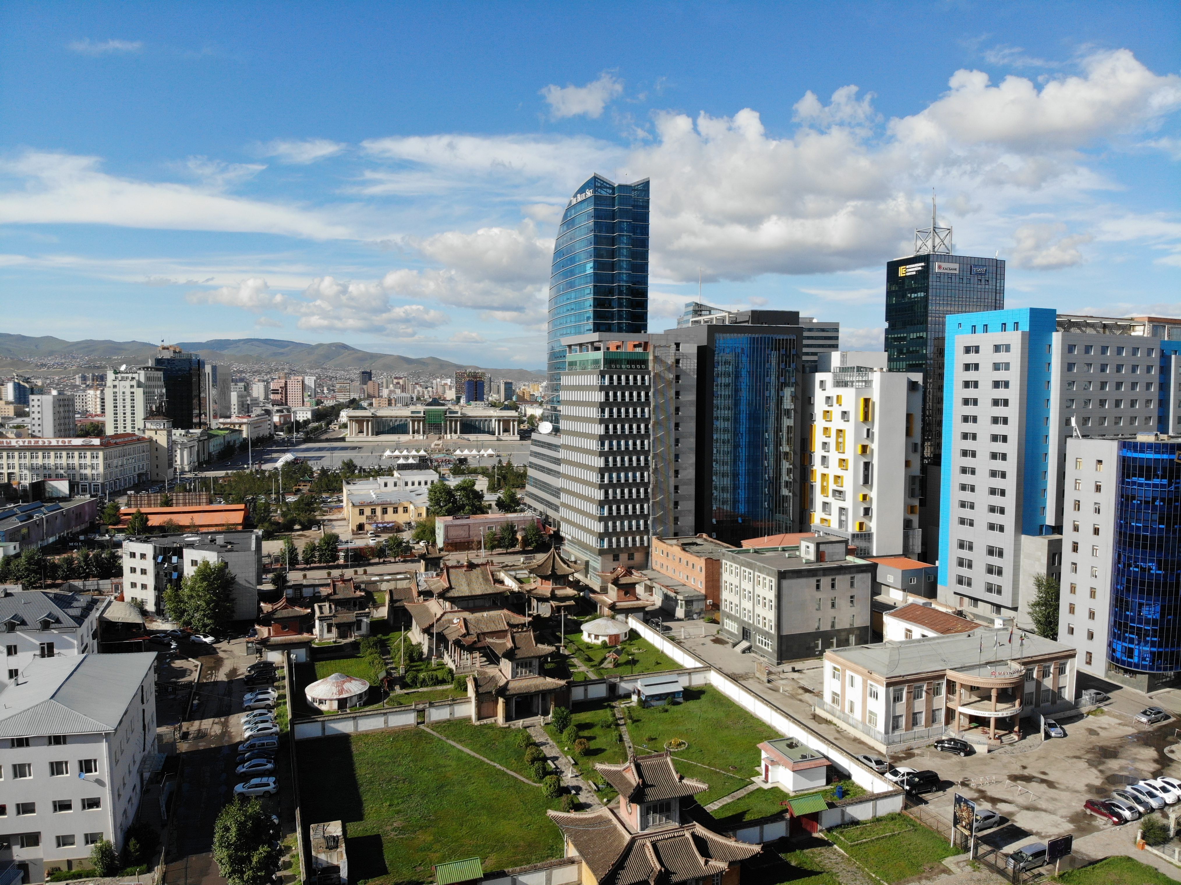 Choijin Lama Drone view