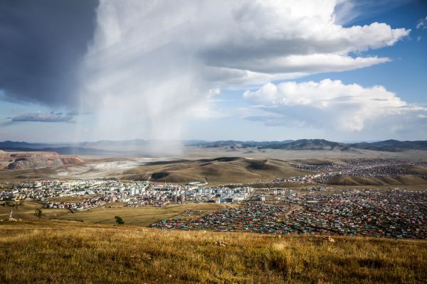 Erdenet Copper Mine in Orkhon Province