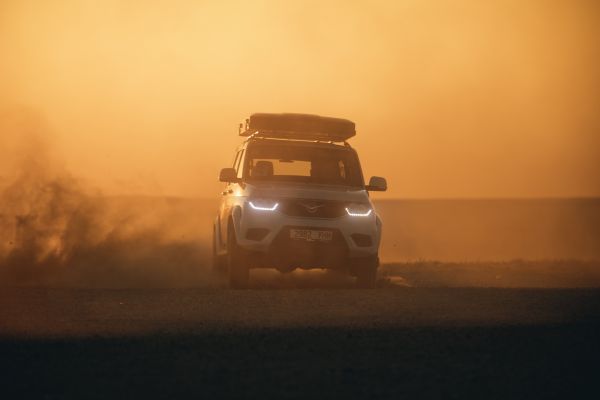 Wall of Chinggis in Dornod