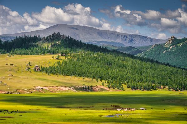 Suvarga Khairkhan Mountain in Arkhangai Province