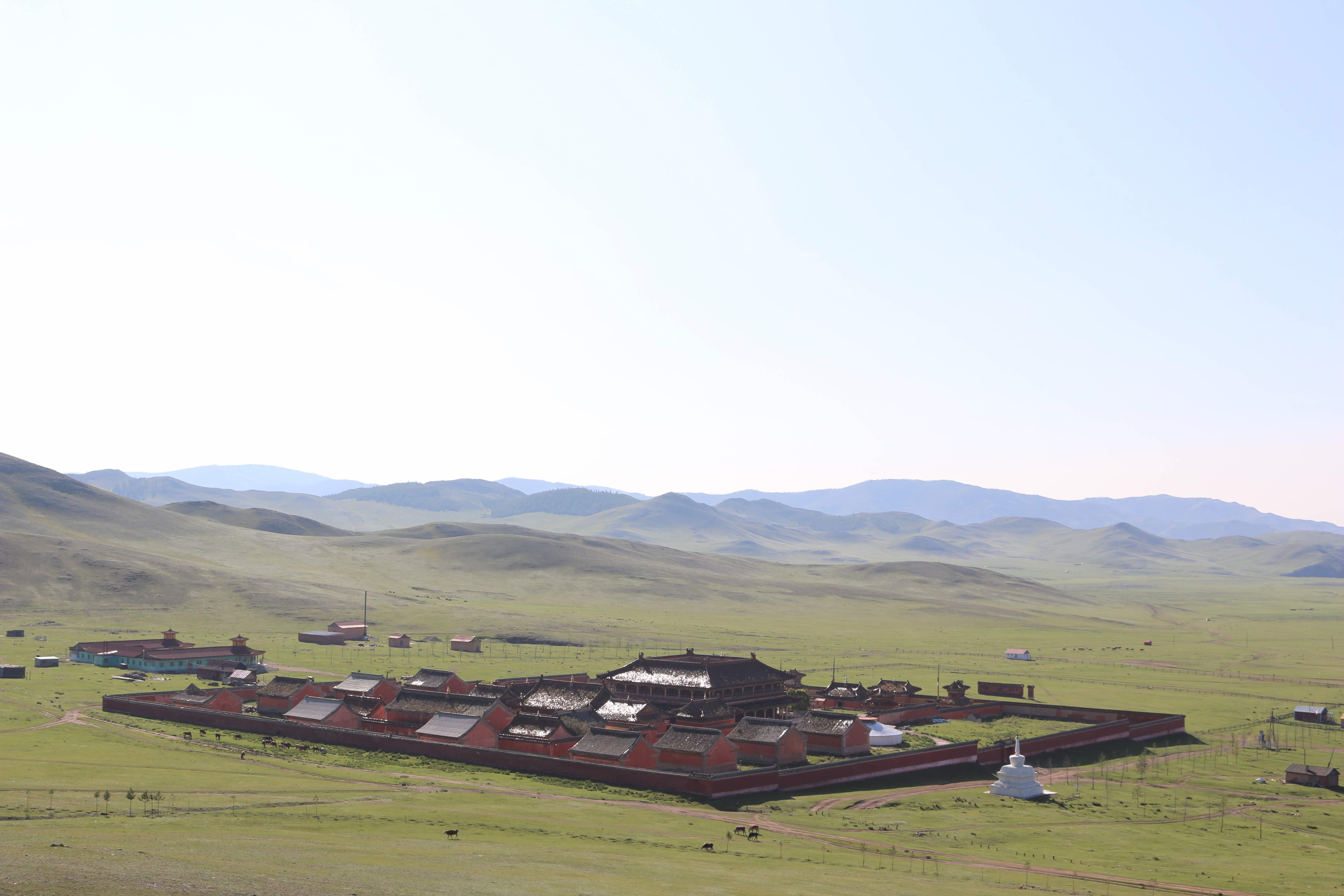 Amarbayasgalant Monastery from top