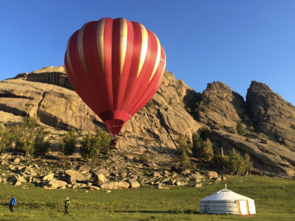 Ballooning at Terelj