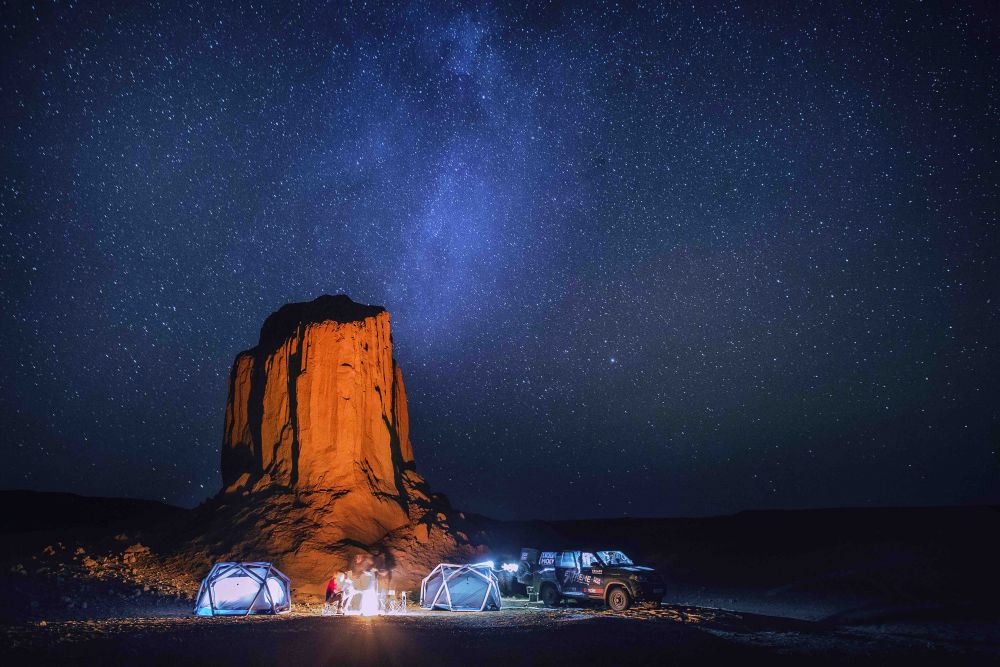 Mongolei Mietwagen Camping Flaming Cliffs