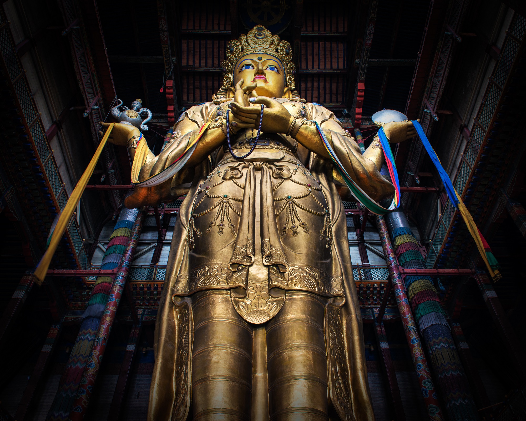 Gandantegchinlen Monastery in Ulaanbaatar - Escape To Mongolia